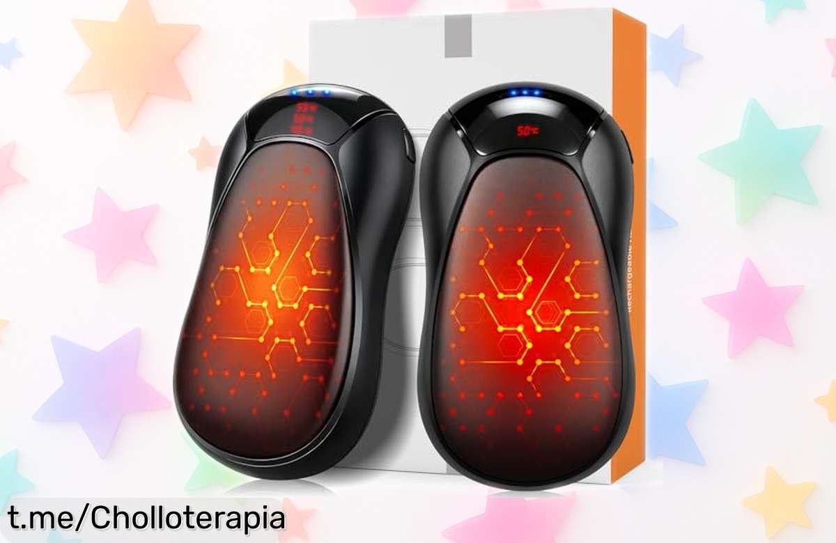 Calentador de manos eléctrico FORRINX: ¡Siente el calor en solo 3 segundos y aprovecha este super chollo por tiempo limitado antes de que se acabe!