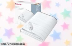 Calientacamas eléctrico Beurer: Disfruta de noches calentitas y tranquilas a un precio rebajado, ¡no te pierdas este súper chollo que calienta tu hogar!