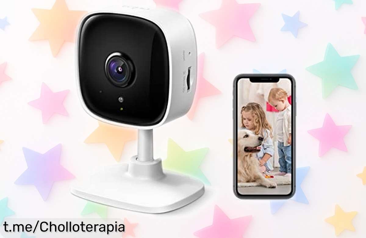 Cámara WiFi Tapo TPLink con visión nocturna de 3 MP a precio loco, detecta movimiento y te avisa al instante. ¡No pierdas esta oportunidad para cuidar lo que amas!