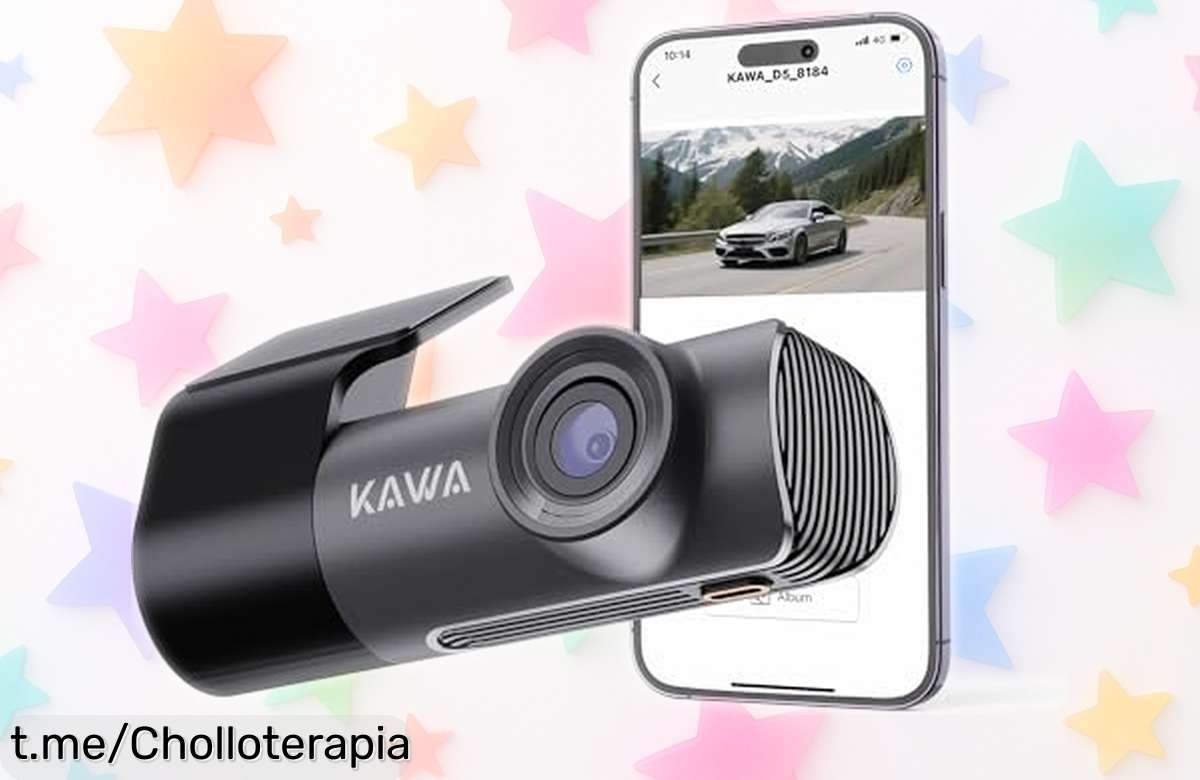Cámara de salpicadero para coche con visión nocturna y WiFi, imagen súper clara a un precio rebajado que te dejará boquiabierto. ¡Protege tu viaje ahora o nunca!