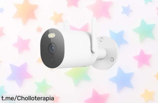 Cámara de vigilancia IP Xiaomi 2K con visión nocturna, ¡precio rebajado y chollazo por tiempo limitado! Protege lo que amas antes de que se agote.