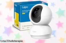 Cámara de vigilancia WiFi 2K con visión nocturna y notificaciones instantáneas a precio rebajado, ¡una oportunidad única para cuidar tu hogar que no puedes dejar pasar!