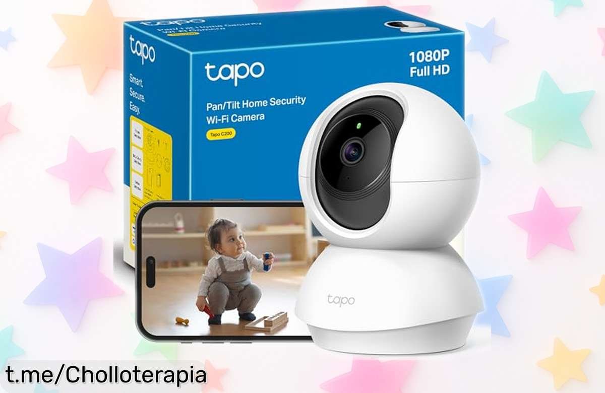 Cámara de vigilancia WiFi 360° Tapo C200 en super oferta para cuidar lo que más amas: ¡actúa ya, la tranquilidad no puede esperar!