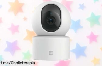 Cámara de vigilancia WiFi 360° en HD con visión nocturna, ahora a precio rebajado: un super chollo para proteger lo que más amas y sentir esa tranquilidad que mereces.
