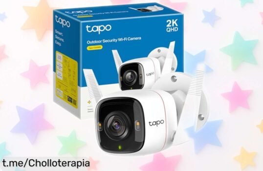 Cámara de vigilancia WiFi con visión nocturna a color para proteger tu hogar: rebaja loca y seguridad al instante, ¡asegura la tranquilidad que mereces ya!