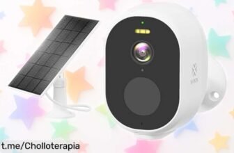 Cámara de vigilancia WiFi exterior solar que ahuyenta intrusos al instante, ¡ahora a un precio rebajado increíble! Protege tu hogar y siente la seguridad ya.