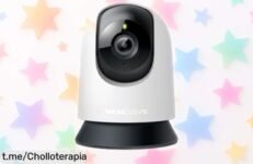 Cámara de vigilancia interior Mercusys con visión nocturna y audio bidireccional a precio rebajado, ¡disfruta la tranquilidad de cuidar a los tuyos antes que se agoten!