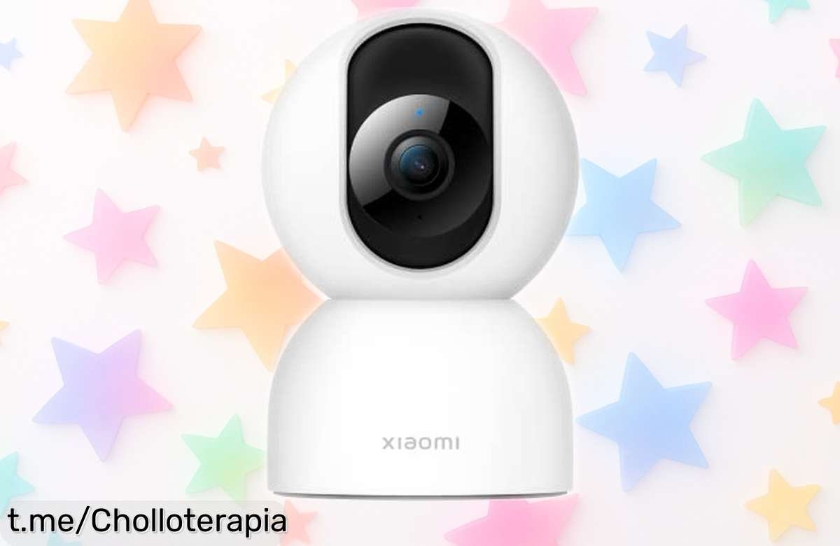 Cámara de vigilancia smart 2K con giro 360° y visión nocturna brutal a precio rebajado, ¡asegura tu tranquilidad ahora y disfruta de un hogar más seguro!