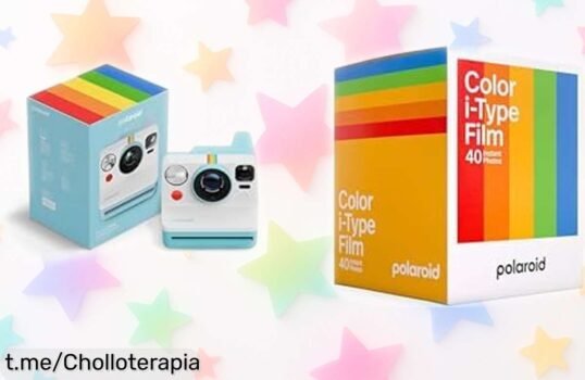 Cámara instantánea Polaroid Now Gen3 con 40 fotos a precio rebajado, captura momentos únicos y emociona ¡No dejes pasar esta oportunidad loca!