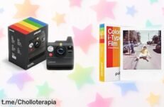 Cámara instantánea Polaroid súper chollo con 8 hojas de película: haz tus recuerdos únicos y captura momentos especiales. ¡No dejes que se escape esta oportunidad!