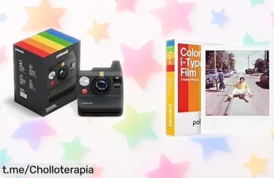 Cámara instantánea Polaroid súper chollo con 8 hojas de película: haz tus recuerdos únicos y captura momentos especiales. ¡No dejes que se escape esta oportunidad!