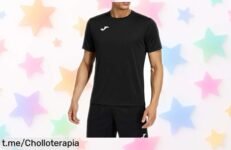 Camiseta Joma para hombre de secado rápido a precio rebajado: aprovecha el súper chollo y marca la diferencia en cada partido ¡Corre, que se están acabando!