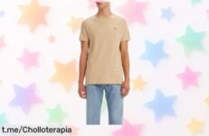 Camiseta Levi’s con logo auténtico a precio rebajado; no te pierdas este super chollo y siéntete increíble cada día, ¡hazla tuya antes de que se agoten!