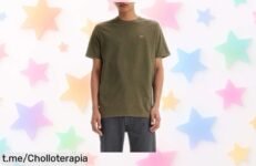 Camiseta Levi’s original para hombre a precio loco, ¡rebajada! No te quedes sin ella, brilla con estilo y destaca en cada momento.