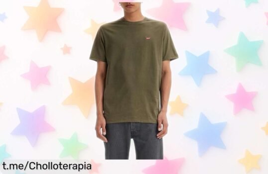 Camiseta Levi’s original para hombre a precio loco, ¡rebajada! No te quedes sin ella, brilla con estilo y destaca en cada momento.