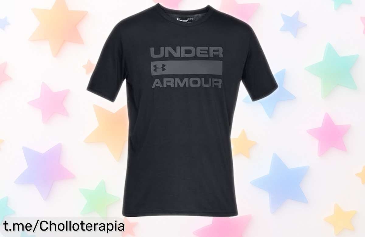 Camiseta Under Armour para hombre que se seca al instante, ahora a precio rebajado de locura: ¡aprovéchala y siente la libertad de moverte sin límites!