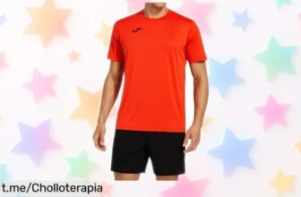 Camiseta deportiva Joma ligera y transpirable con secado rápido: ¡la oportunidad perfecta para moverte sin límites a un precio increíble! ¡Corre antes que se agoten!