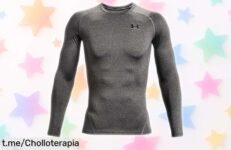 Camiseta deportiva Under Armour para hombre que elimina el mal olor y seca al instante, ahora a un precio rebajado ¡aprovecha esta oportunidad antes de que se acaben!