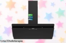 Campana decorativa Cecotec de 90 cm para una cocina sin humos, ¡rebajada en un precio loco! Dale el toque moderno que tu hogar merece antes de que se acabe este ofertón.