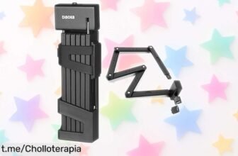 Candado plegable DINOKA súper resistente y seguro a precio muy bajo por tiempo limitado, protege lo que más quieres con este ofertón master del día ¡Consíguelo ya!