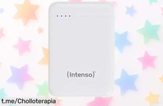 Cargador portátil intenso power bank que carga rápido y a precio rebajado, ¡consigue energía segura donde quieras antes de que se agote!