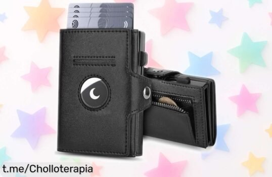 Cartera elegante para hombre BAIGIO con bloqueo RFID y tarjetero rápido: ¡rebajado, super chollo! Protege tus tarjetas con estilo. Da el paso antes de que se agote.