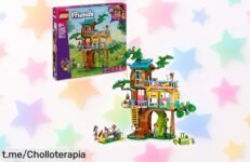 Casa del árbol LEGO Friends con figuras y tobogán a precio rebajado: el super chollo que hará volar la imaginación de tus peques. ¡Hazte con ella antes de que vuele!