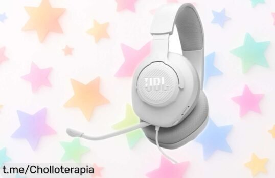 Cascos gaming JBL Quantum 100M2 con sonido envolvente brutal a un precio rebajado, una oportunidad única para triunfar en tus partidas ¡Consigue los tuyos y domina el juego ya!