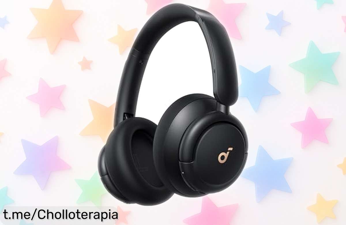 Cascos inalámbricos Soundcore de Anker con 95% de cancelación de ruido, batería ultra duradera y precio rebajado que vuela; ¡hazte con el tuyo antes de quedarte sin música!