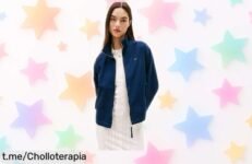Cazadora Tommy Jeans para mujer 90’s con estilo hiphop a precio rebajado de locos, ¡aprovéchala ya y dale un toque único a tu outfit antes que se agote!
