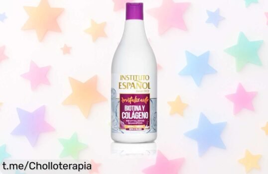 Champú Biotina + Colágeno 750 ml en un precio loco que no te imaginas; fortalece tu pelo y brilla como nunca, ¡no dejes escapar este super chollo antes que se agote la oferta!