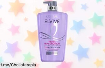 Champú L'Oréal Paris Elvive Hidra Hialurónico de 1 Litro, ¡ahora a un precio rebajado increíble! Dale a tu pelo la hidratación y fuerza que necesita... ¡no te lo pierdas!