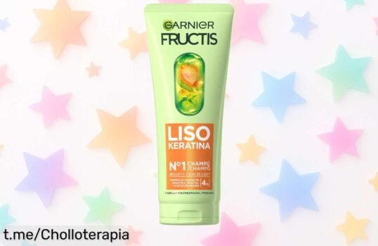 Champú, acondicionador y serum Garnier Fructis Liso Keratina a precio loco para un alisado perfecto. Aprovecha este super chollo y enamora con tu pelo ya mismo.
