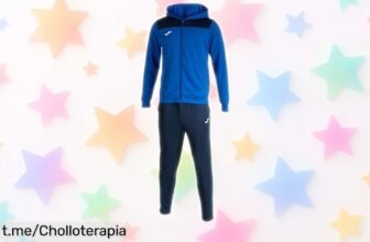 Chándal Joma con diseño único y movimiento sin límites a precio rebajado, ¡aprovecha este super chollo que te llenará de energía para conquistar tu día!