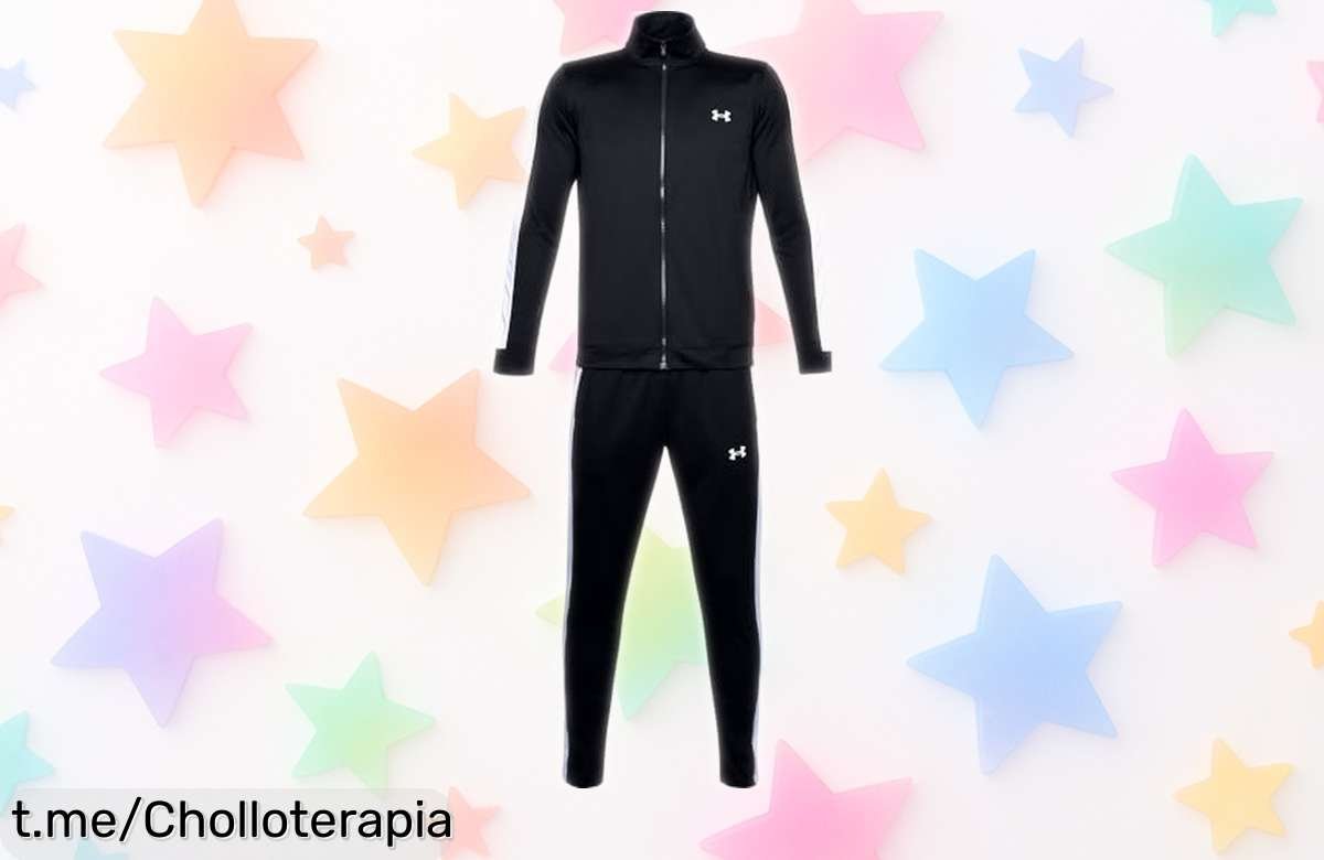 Chándal de hombre Under Armour que seca rápido y calienta: rebajado por tiempo limitado, es tu oportunidad para moverte libremente. ¡Actúa ya y siente la diferencia!