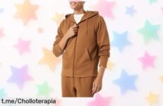 Chaqueta de felpa Amazon Essentials para hombre, chollo impresionante que no podrás dejar pasar: dale un giro a tu estilo y atrapa las miradas antes de que se acabe. ¡Aprovecha ya!