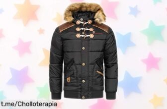 Chaqueta de invierno Geographical Norway en negro, super chollo acolchada a precio rebajado; no esperes más para lucir estilo y versatilidad cada día. ¡Regálatela ahora!