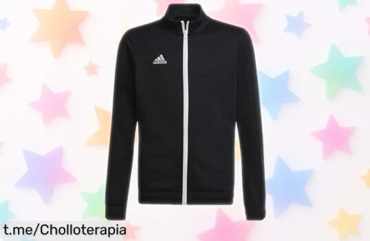 Chaqueta deportiva adidas Entrada 22 para niños en super chollo con precio rebajado ¡No dejes pasar la oportunidad de crear momentos únicos y divertidos ya!