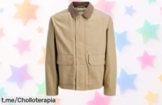Chaqueta utility Jack & Jones a un precio increíblemente rebajado, ¡aprovecha este super chollo y eleva tu look casual antes de que se agoten las pocas unidades!