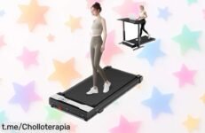 Cinta de correr eléctrica Mcukdae con control remoto y pantalla LED: rebajada a precio loco, ¡no dejes escapar este super chollo para ponerte en forma sin molestias!