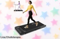 Cinta de correr portátil y silenciosa Mobvoi: ¡rebaja a precio loco! No te quedes sin ella, corre hacia tus metas antes que se acabe este super chollo.