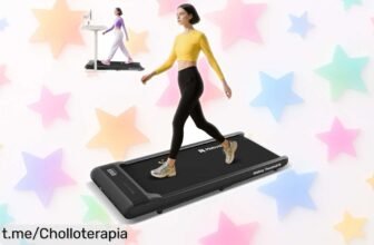 Cinta de correr portátil y silenciosa Mobvoi: ¡rebaja a precio loco! No te quedes sin ella, corre hacia tus metas antes que se acabe este super chollo.