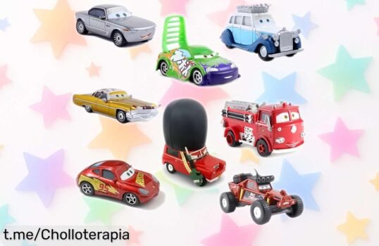 Coche de juguete metalizado Disney Pixar Cars Lightning McQueen a un precio loco, regalo ideal para pequeños velocistas. ¡Aprovecha la rebaja y sorprende ya antes de que se agote!