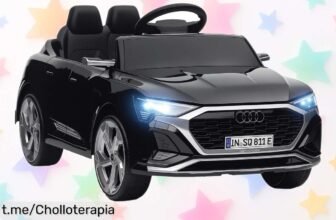 Coche eléctrico para niños Audi Q8 etron sportback, ahora con precio rebajado: un super chollo que desata sonrisas y aventuras. ¡No te quedes sin el tuyo, corre que vuelan!
