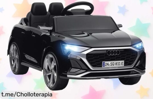 Coche eléctrico para niños Audi Q8 etron sportback, ahora con precio rebajado: un super chollo que desata sonrisas y aventuras. ¡No te quedes sin el tuyo, corre que vuelan!