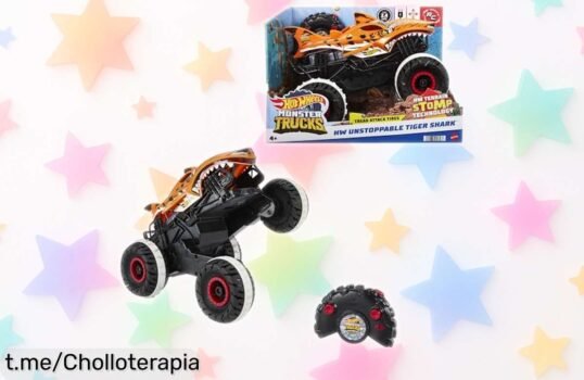 Coche teledirigido Hot Wheels con velocidad brutal y tracción imparable a precio rebajado, consigue ya la emoción al volante antes de que se agote esta oferta única.