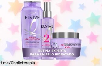 Cofre L’Oreal Paris Elvive con champú, mascarilla y sérum para un cabello radiante a precio rebajado ¡No dejes pasar esta oportunidad única para lucirlo como nunca!