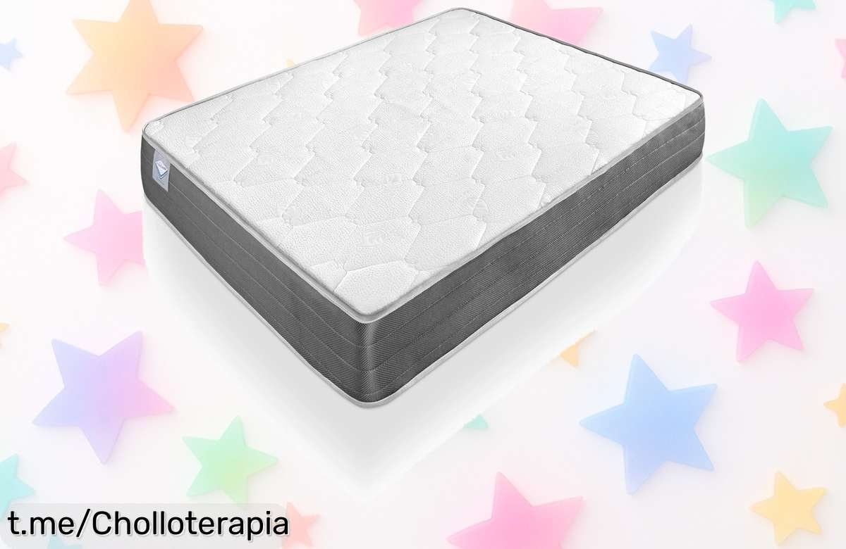Colchón Mara suave de 14cm con aloe vera, ¡ofertón por tiempo limitado! Descubre el descanso que mereces y siente la magia en tus noches. No te quedes sin el tuyo, actúa ya.