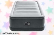 Colchón hinchable Intex con inflado rápido y súper resistente, ¡precio rebajado increíble! Aprovecha este chollo y duerme como en las nubes hoy mismo.