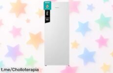 Congelador Hisense sin escarcha con Multiflow 360° y BigBox en oferta increíble, ¡no dejes pasar esta ocasión única que hará felices tus comidas!